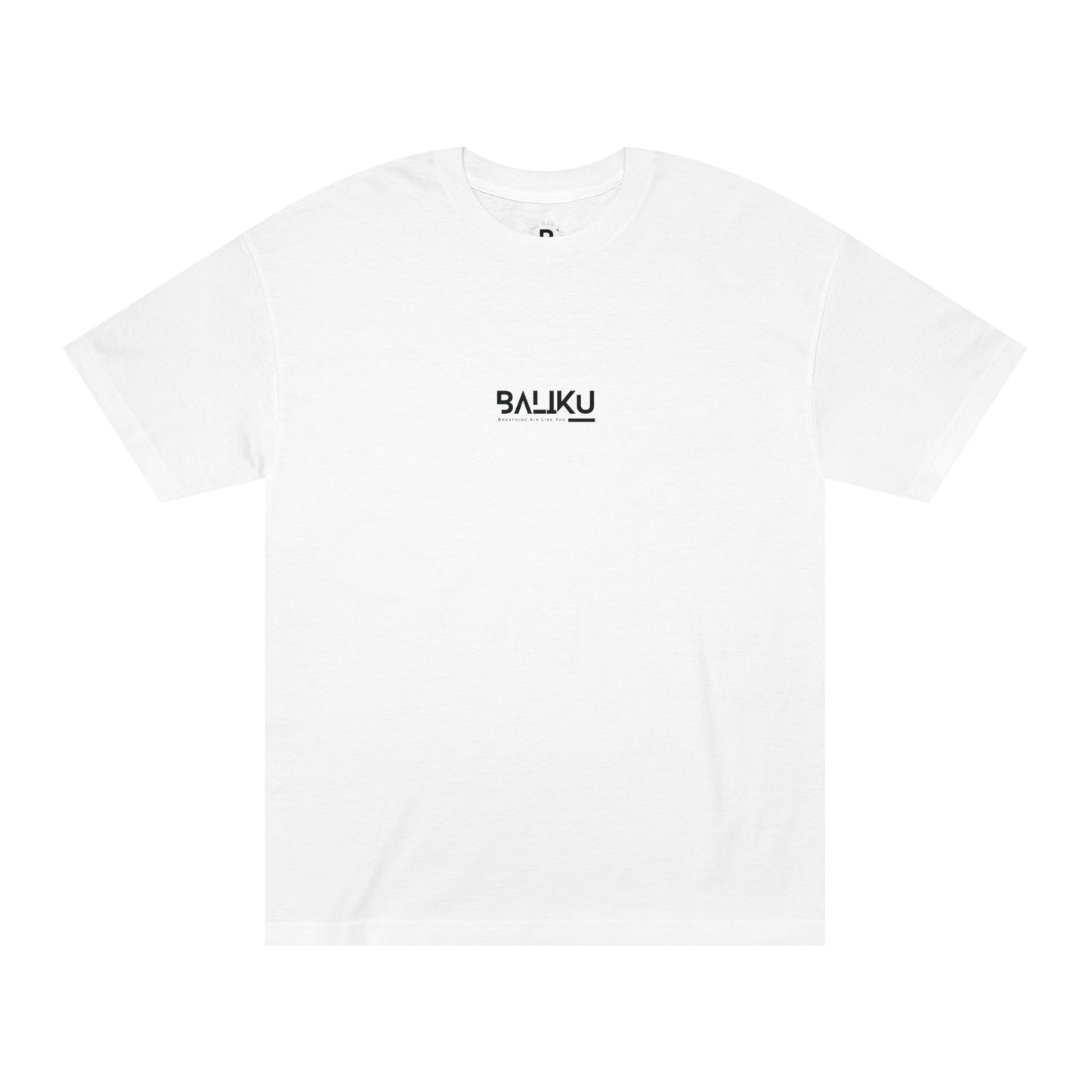 Eat the Rich t-shirt front view with BALIKU logo