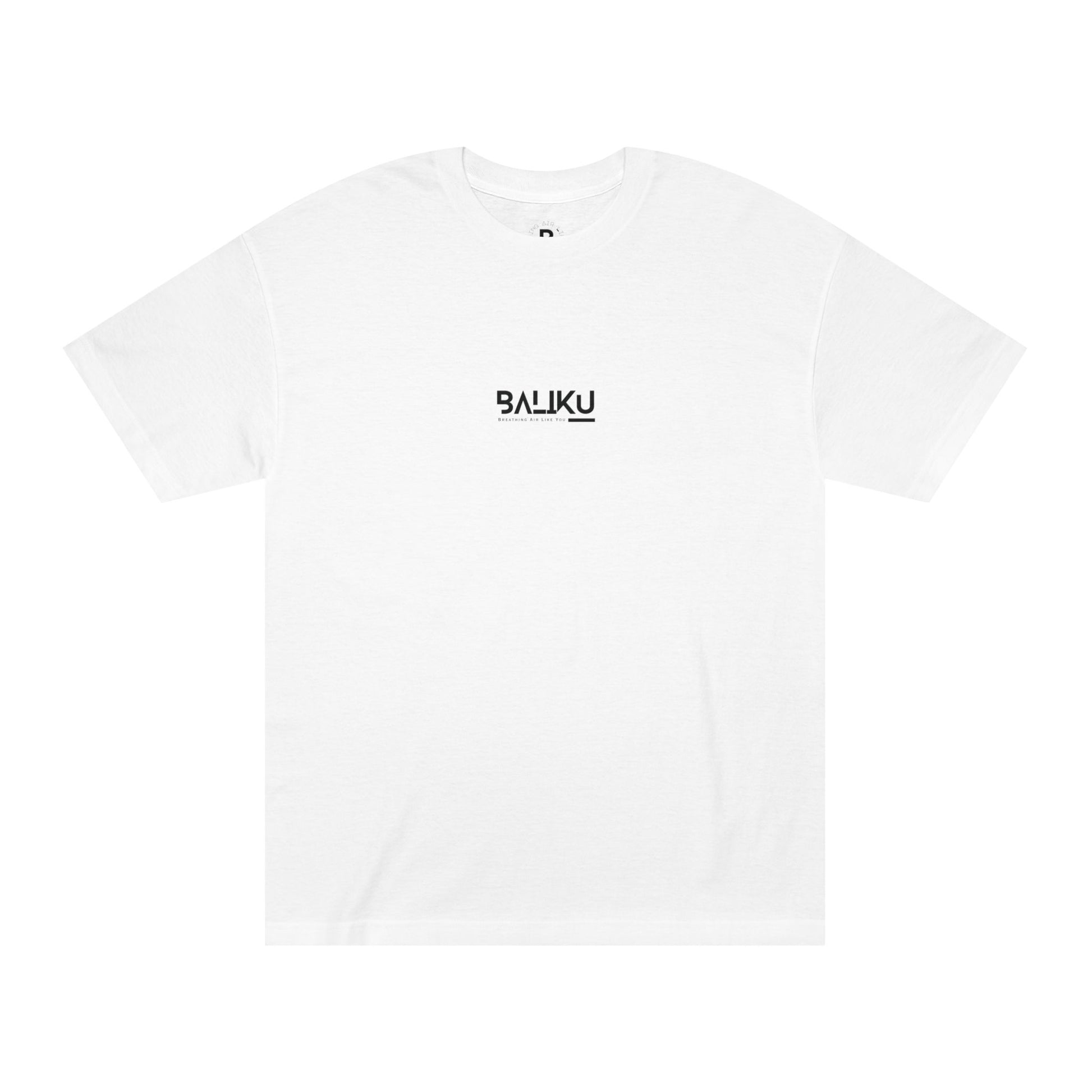 Eat the Rich t-shirt front view with BALIKU logo