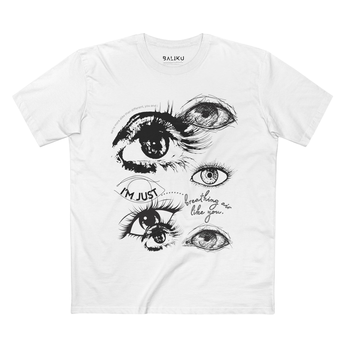 Not So Different You & 'Eye' Tee - BALIKU Brand Tees