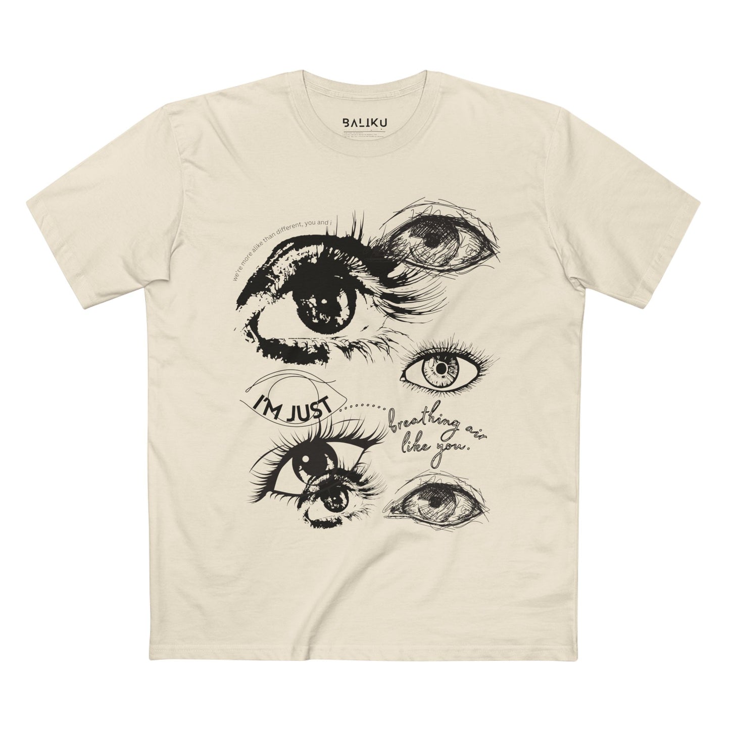 Not So Different You & 'Eye' Tee - BALIKU Brand Tees